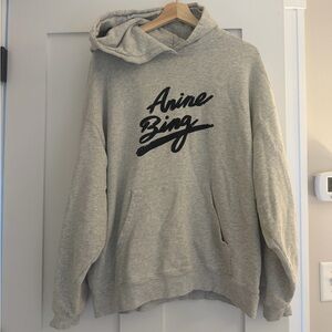 Anine Bing Gray Harvey Hoodie
